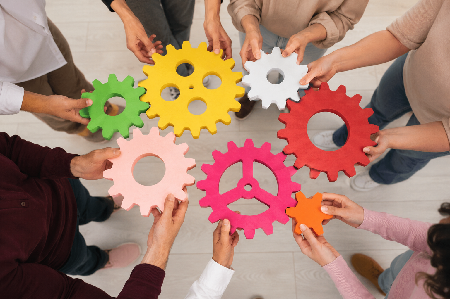 Collaborative Learning teaching method illustration