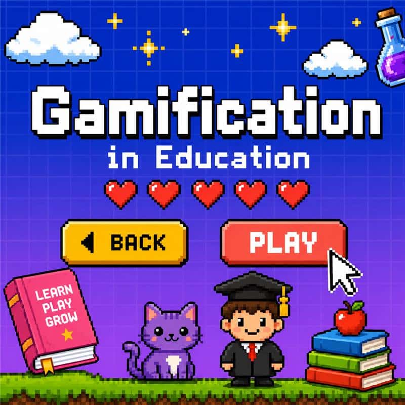 Gamification teaching method illustration